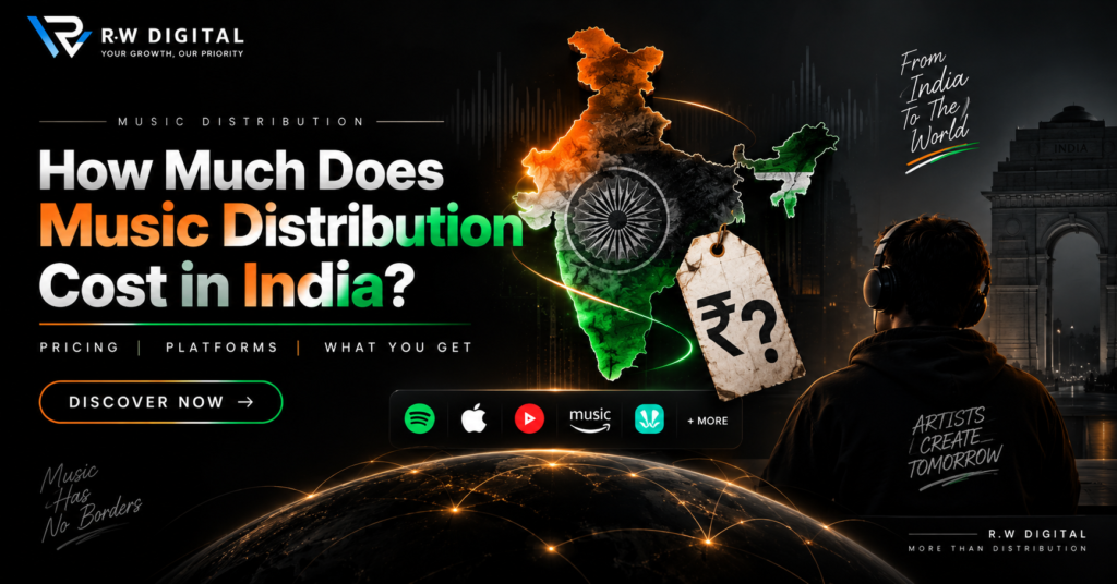 music distribution cost in India