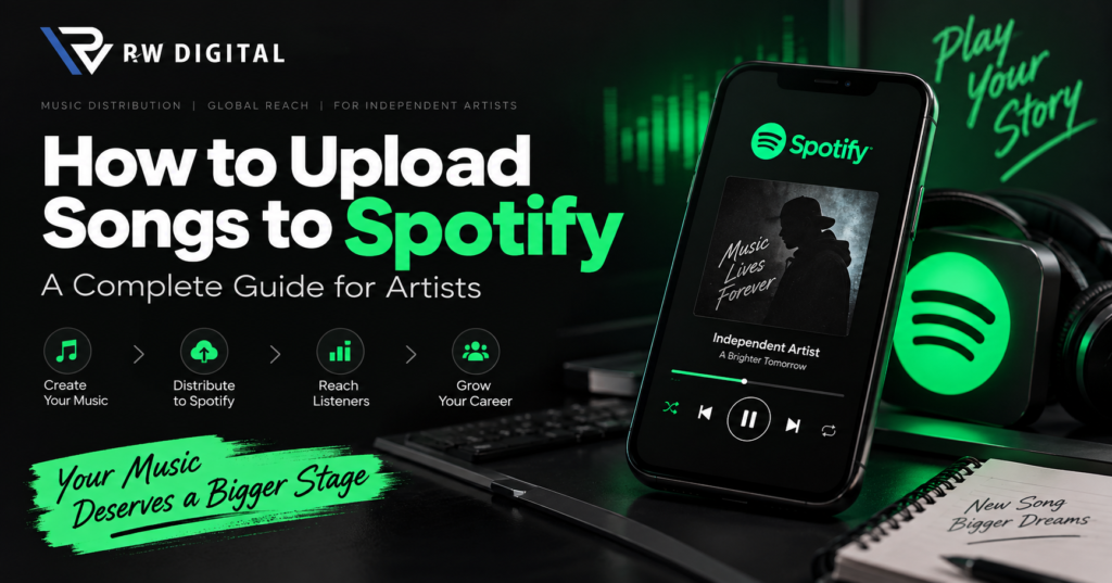 how to upload songs to spotify